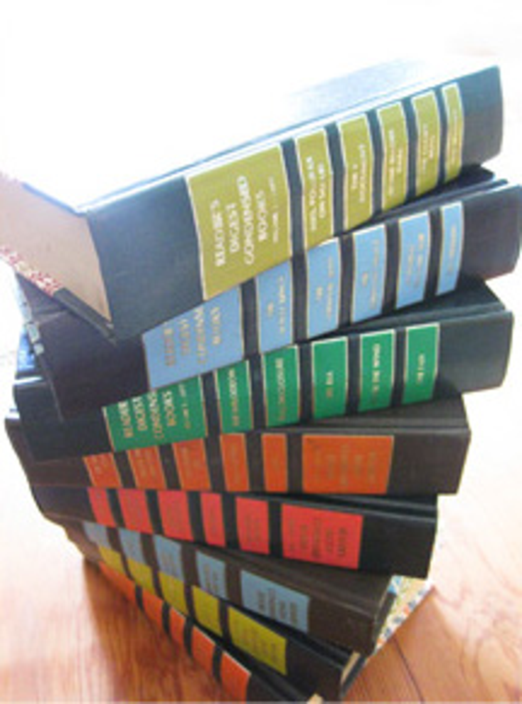 Reader’s Digest Condensed Editions Return Reader’s Digest Condensed Editions Return