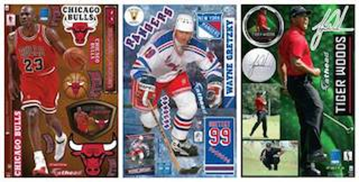 Fathead Adds Jordan, Gretzky, Woods Fathead Adds Jordan, Gretzky, Woods