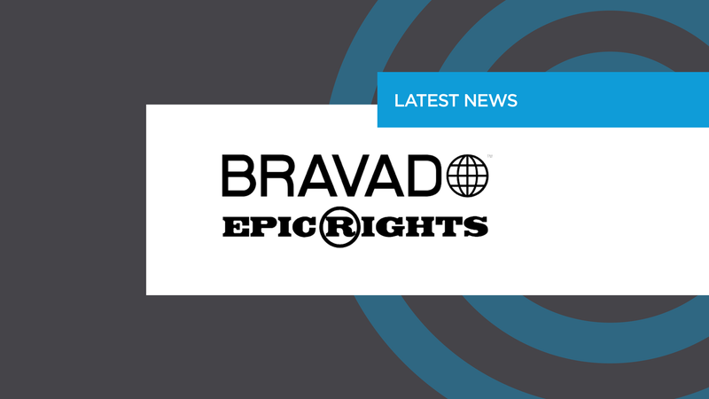 Bravado and Epic Rights logos.