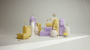 The entire Monos x Magnolia Bakery collection. 