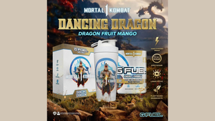"Mortal Kombat" Dancing Dragon, Dragon Fruit Mango energy drink