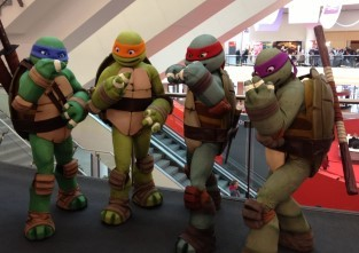 NUREMBERG: TMNT Showcases New Products NUREMBERG: TMNT Showcases New Products