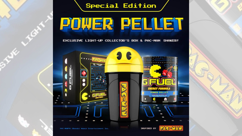 G Fuel’s “PAC MAN” Energy Drink