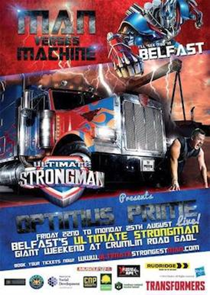 Strongmen Take on Optimus Prime in Ireland