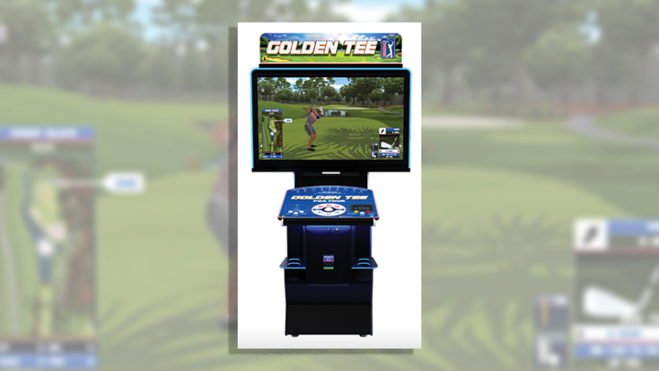 Golden Tee PGA Tour game. Golden Tee PGA Tour game.