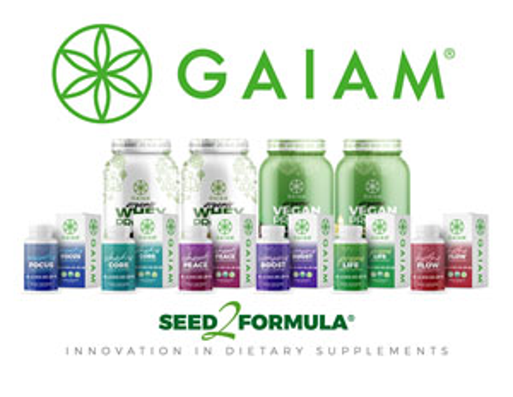 Gaiam Extends into Supplements