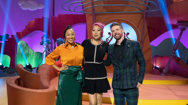 From L to R: Tamera Mowry-Housley, Clarice Lam and Joshua John Russell. From L to R: Tamera Mowry-Housley, Clarice Lam and Joshua John Russell.