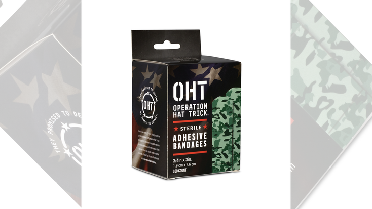 The Operation Hat Trick bandages. The Operation Hat Trick bandages.