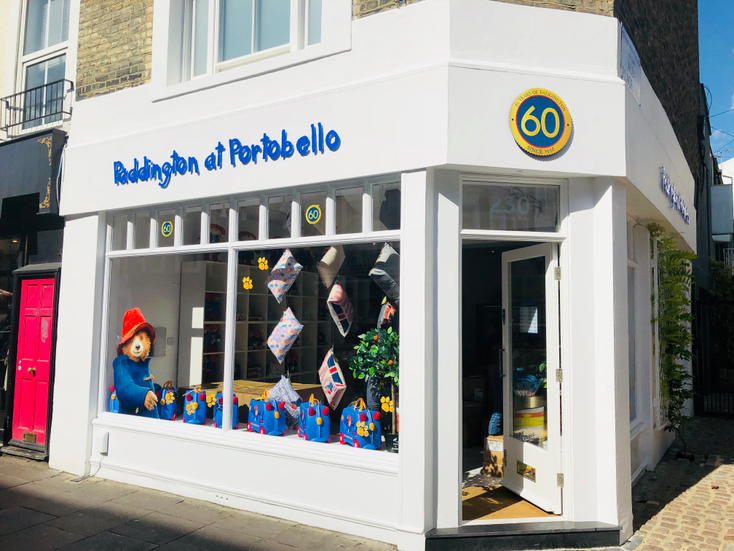 Paddington Bear Pops Into Portobello Road Paddington Bear Pops Into Portobello Road