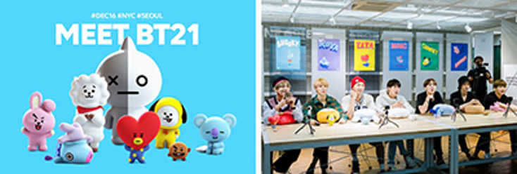 Line Friends Unveils BT21 Merchandise Line Friends Unveils BT21 Merchandise