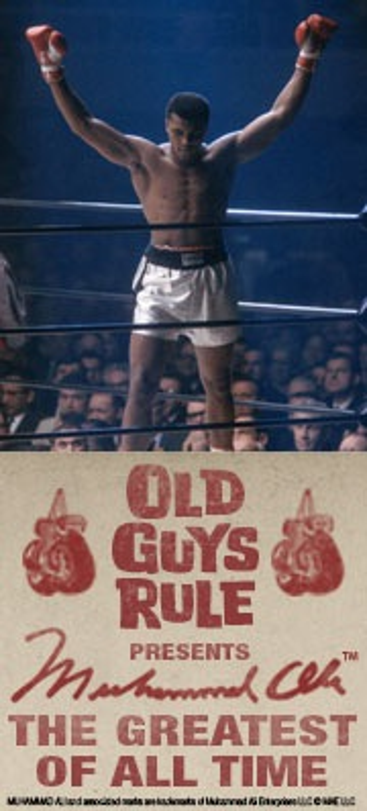 Old Guys Rule Adds Muhammad Ali Old Guys Rule Adds Muhammad Ali