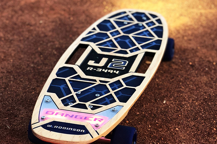 The Concrete Meets the Cosmos with “Lost in Space” Skateboard Line The Concrete Meets the Cosmos with “Lost in Space” Skateboard Line