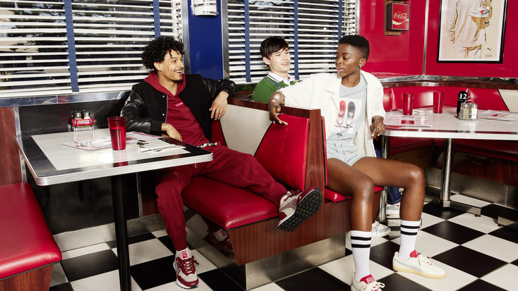 PUMA x Coca-Cola. PUMA x Coca-Cola.