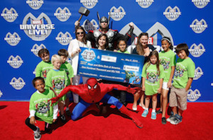 'Marvel Live!' Teams for Recycling Program 'Marvel Live!' Teams for Recycling Program