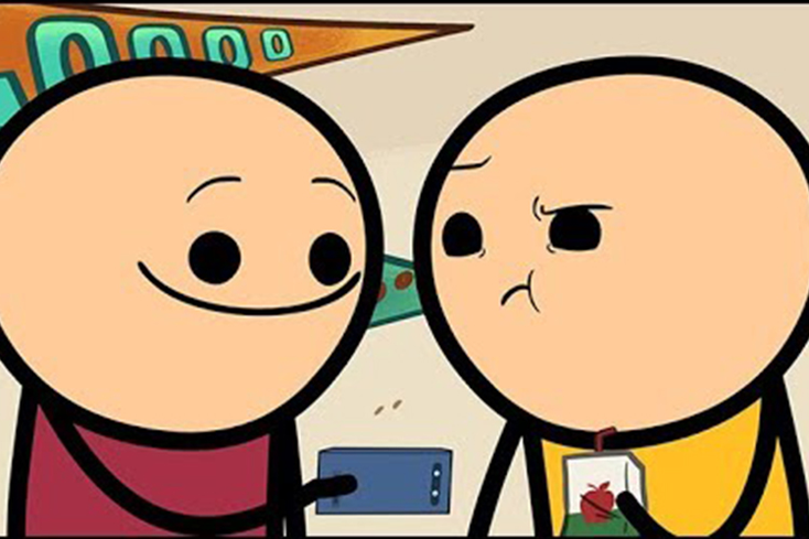 Brand Central Drinks in ‘Cyanide & Happiness’