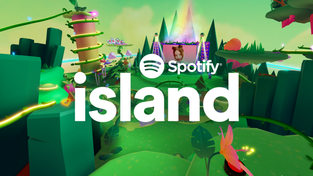 Promotional image for Spotify Island