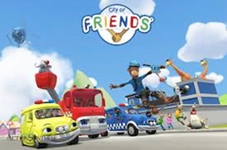 'City of Friends' Drives into U.S. 'City of Friends' Drives into U.S.