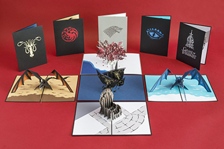 HBO Deals for 'Game of Thrones' Paper Art