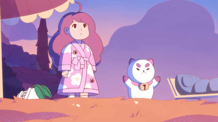 Scene from “Bee and PuppyCat.” Scene from “Bee and PuppyCat.”