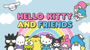 Hello Kitty and Cinnamoroll, Badtz Maru, Pochacco, Keroppi, Pompurin, Kuromi, My Melody, Tuexdo Sam and Little Twin Stars.