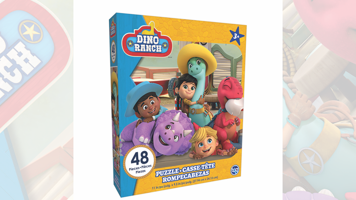 “Dino Ranch” puzzle. “Dino Ranch” puzzle.