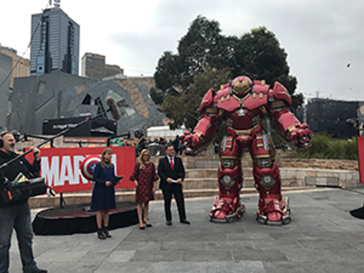 Avengers Experience Heads Down Under Avengers Experience Heads Down Under
