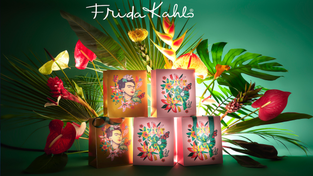 Frida Kahlo greeting cards by Thalia Bücher.