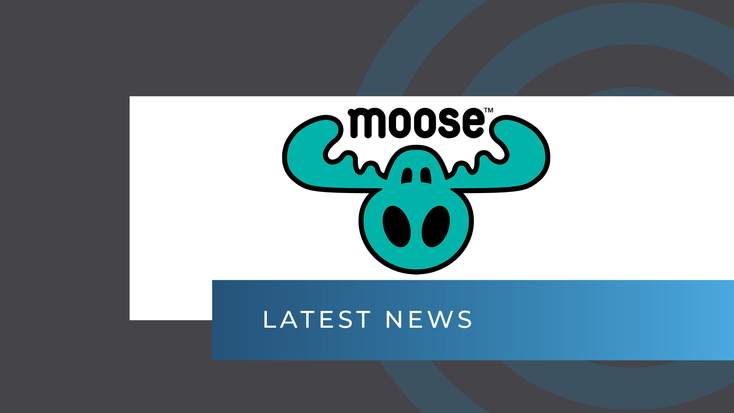 Moose Toys logo. Moose Toys logo.