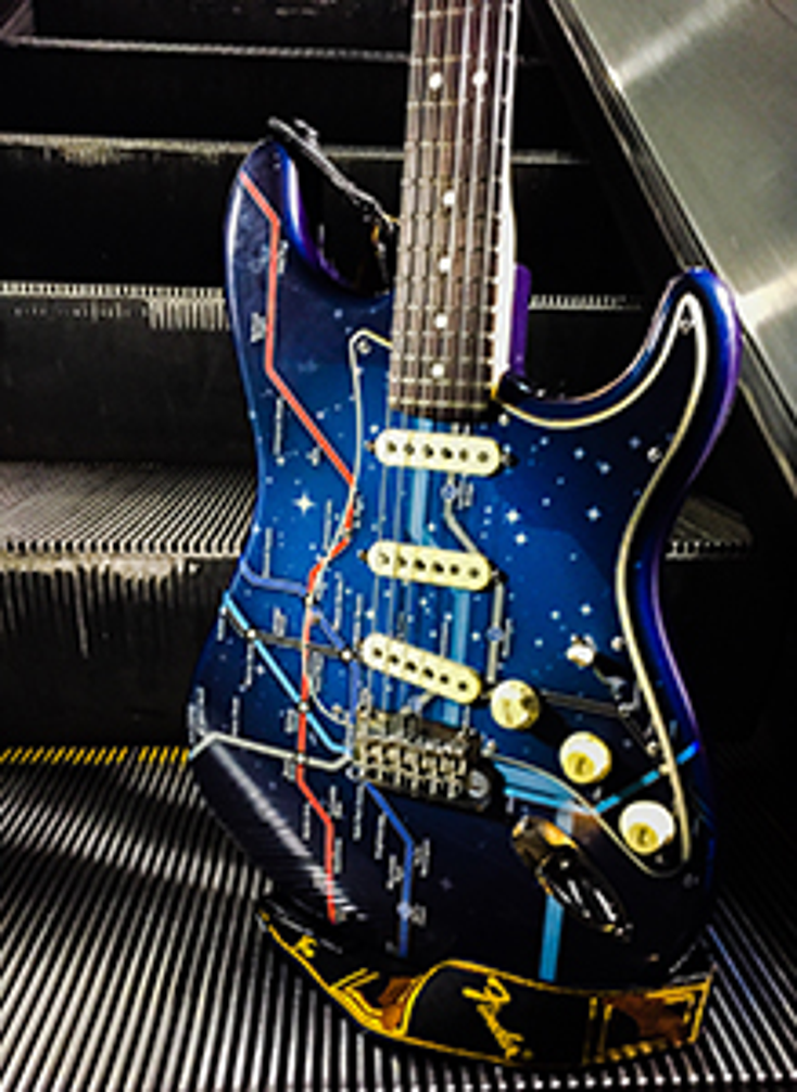 Fender Strums London Night Tube Guitars