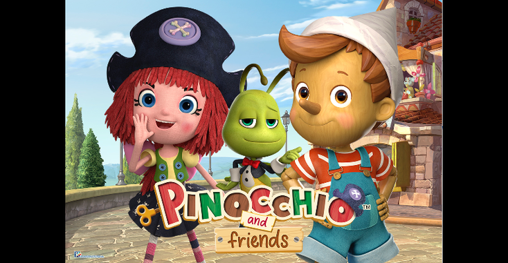 Iginio Straffi's "Pinocchio and Friends” characters Iginio Straffi's "Pinocchio and Friends” characters