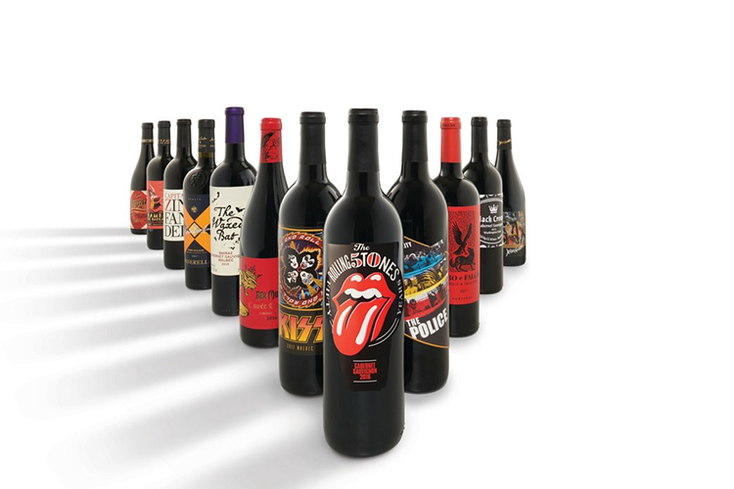 Virgin Launches Music-Inspired Wines