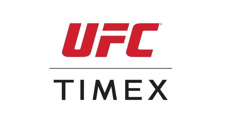 UFC and Timex joint logo UFC and Timex joint logo