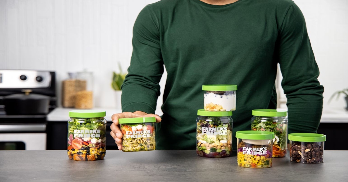 Farmer’s Fridge provides convenient meals with fresh vegetables