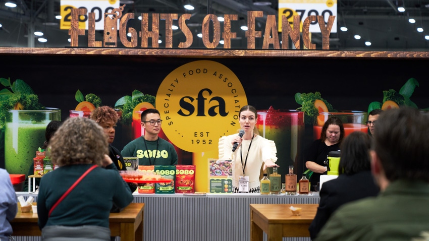 A presentation during Winter Fancy Food Show