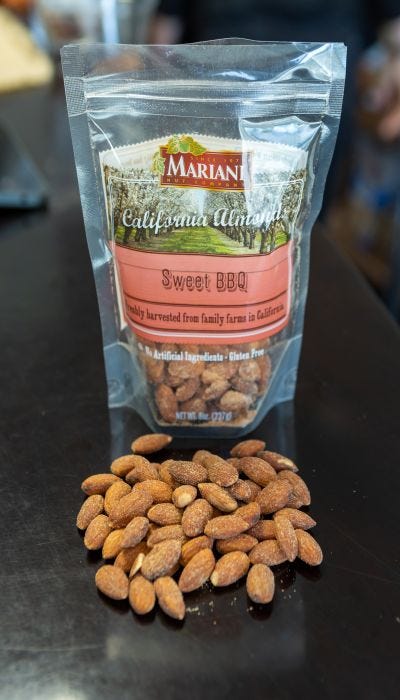 Mariani BBQ almonds