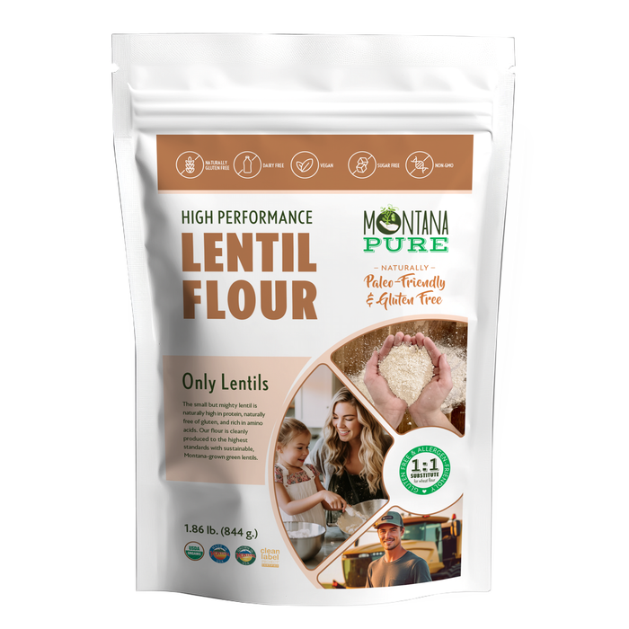 High-Performance Lentil Flour