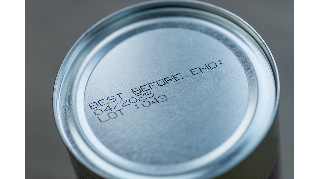 canned good with "Best By" date canned good with "Best By" date