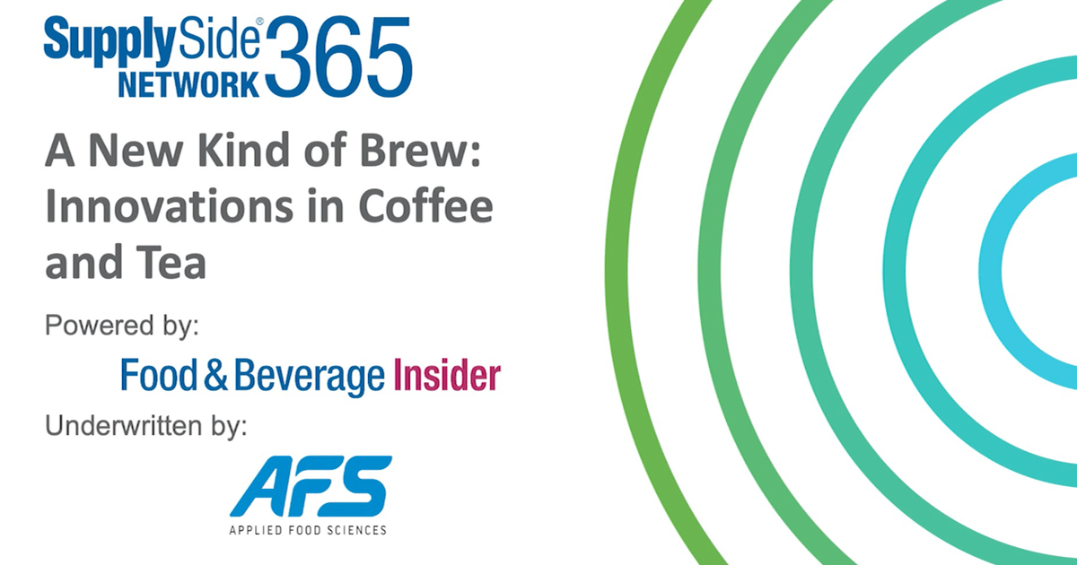 Innovations in Coffee and Tea