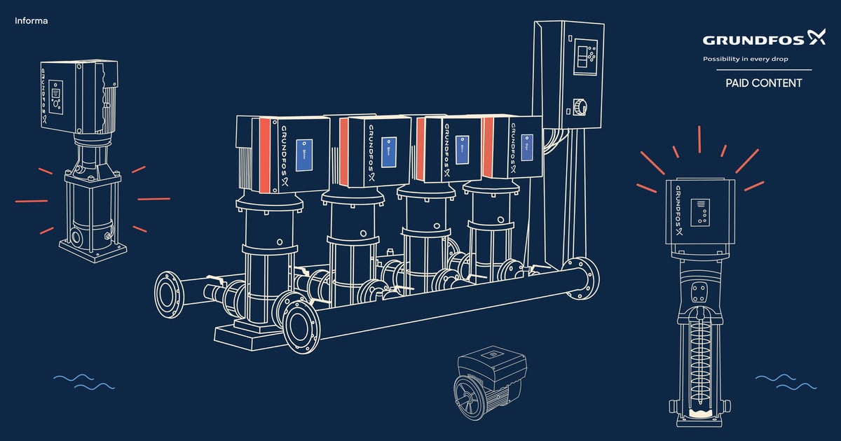 Efficient smart pumps save energy and improve efficiency sustainably