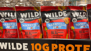 WILDE Chips' Nashville Hot protein chips