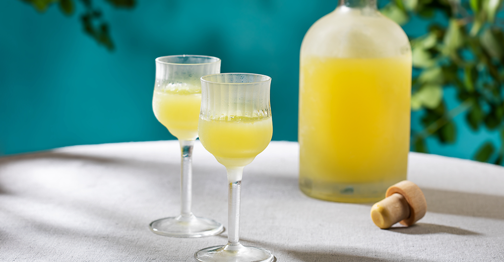 The classic Italian digestivo, limoncello