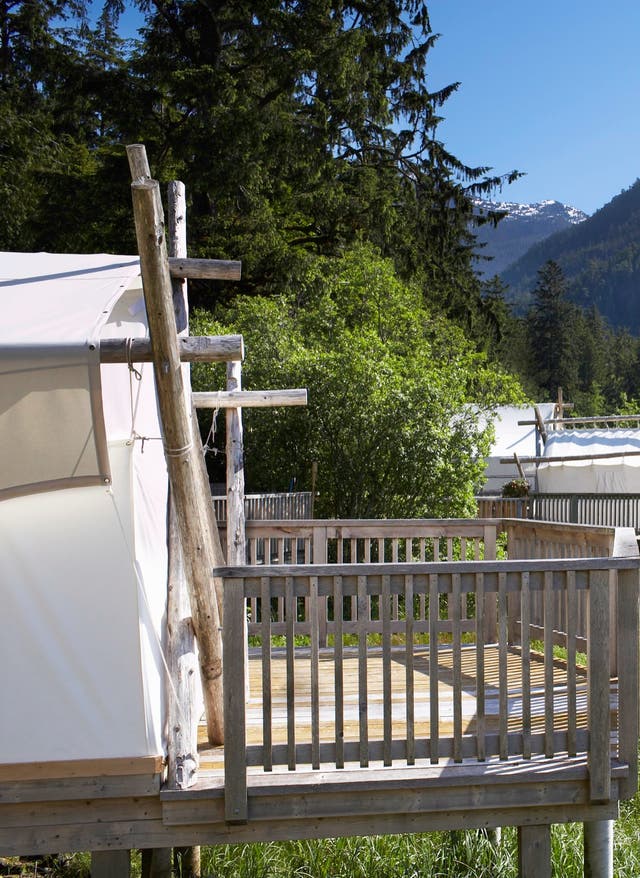 Glamping in Kanada