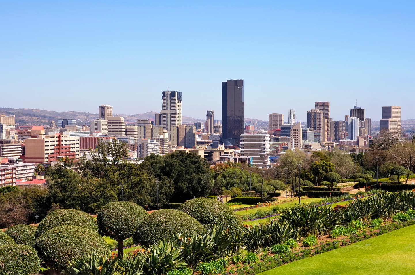 Südafrika Pretoria Skyline