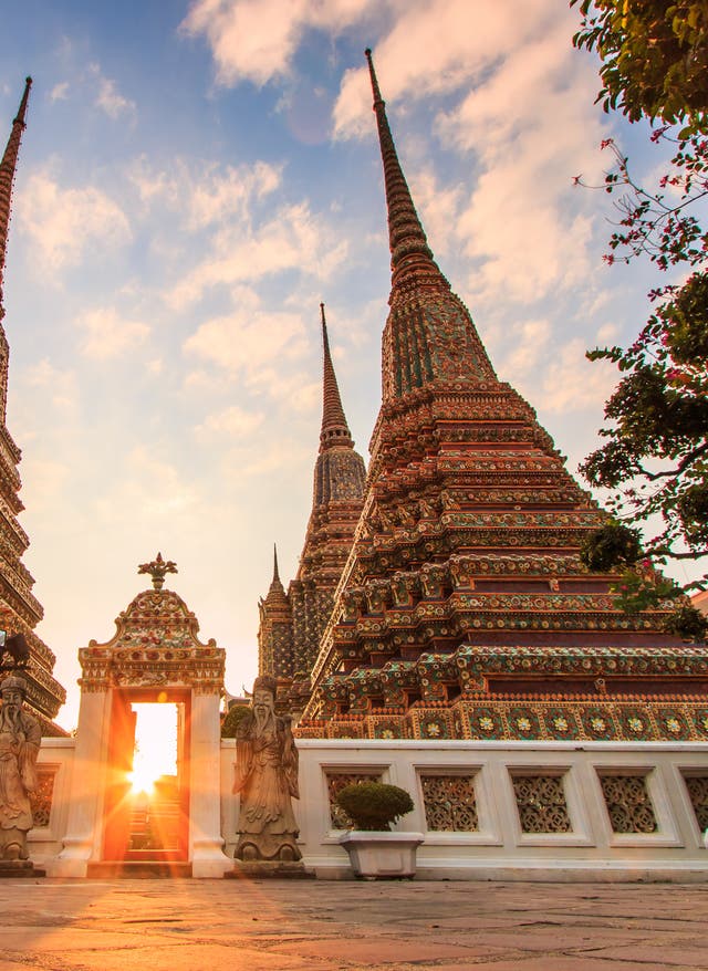 Sehenswürdigkeiten in Bangkok Thailand Bangkok Wat Pho Tempel