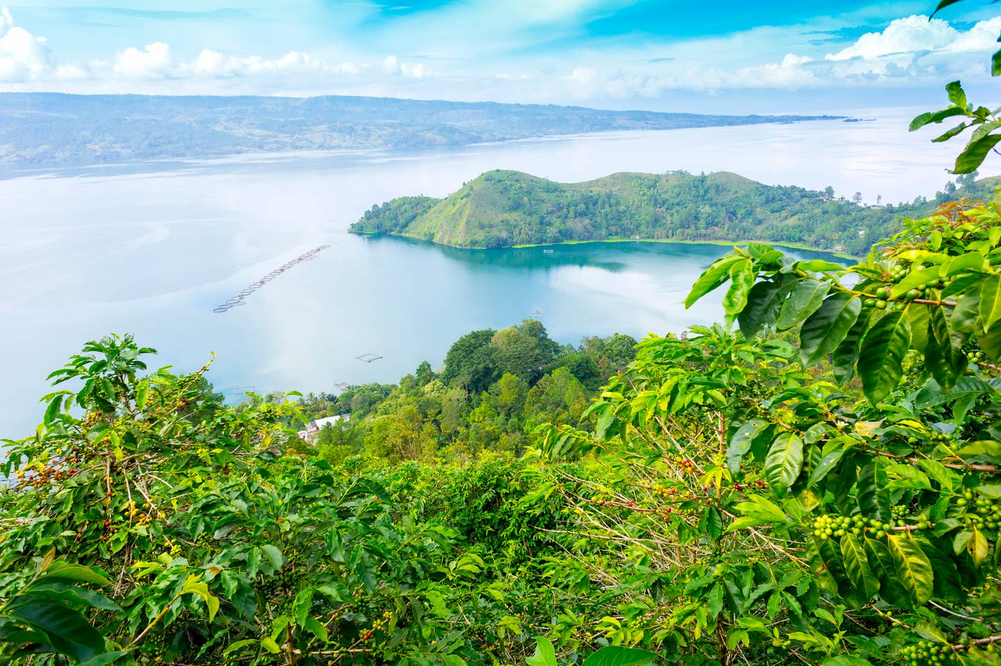 Rundreisen Sumatra: der Tobasee auf Sumatra