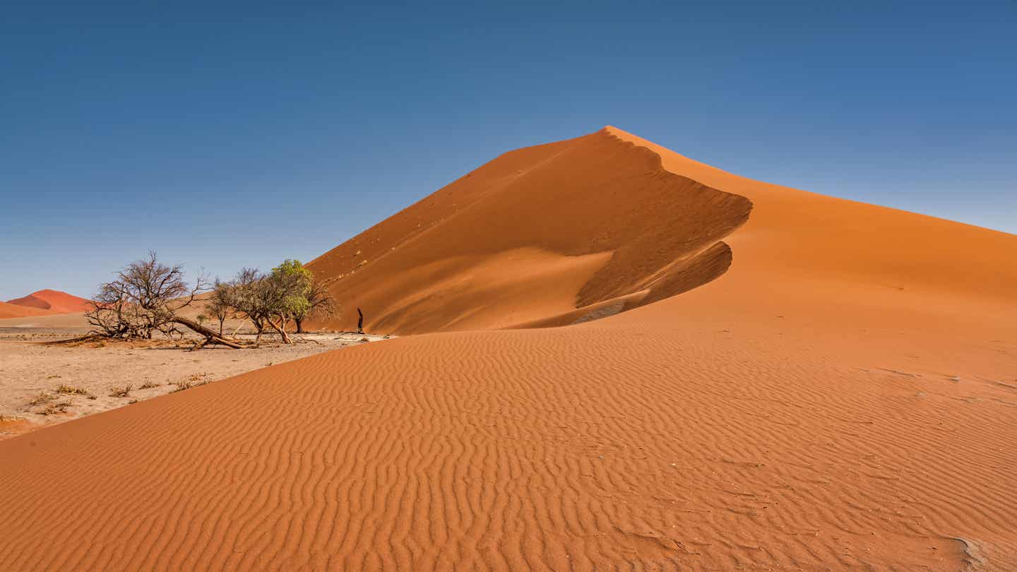 Afrikas Sehenswürdigkeiten: Sanddünen in Namibia Afrikas Sehenswürdigkeiten: Sanddünen in Namibia