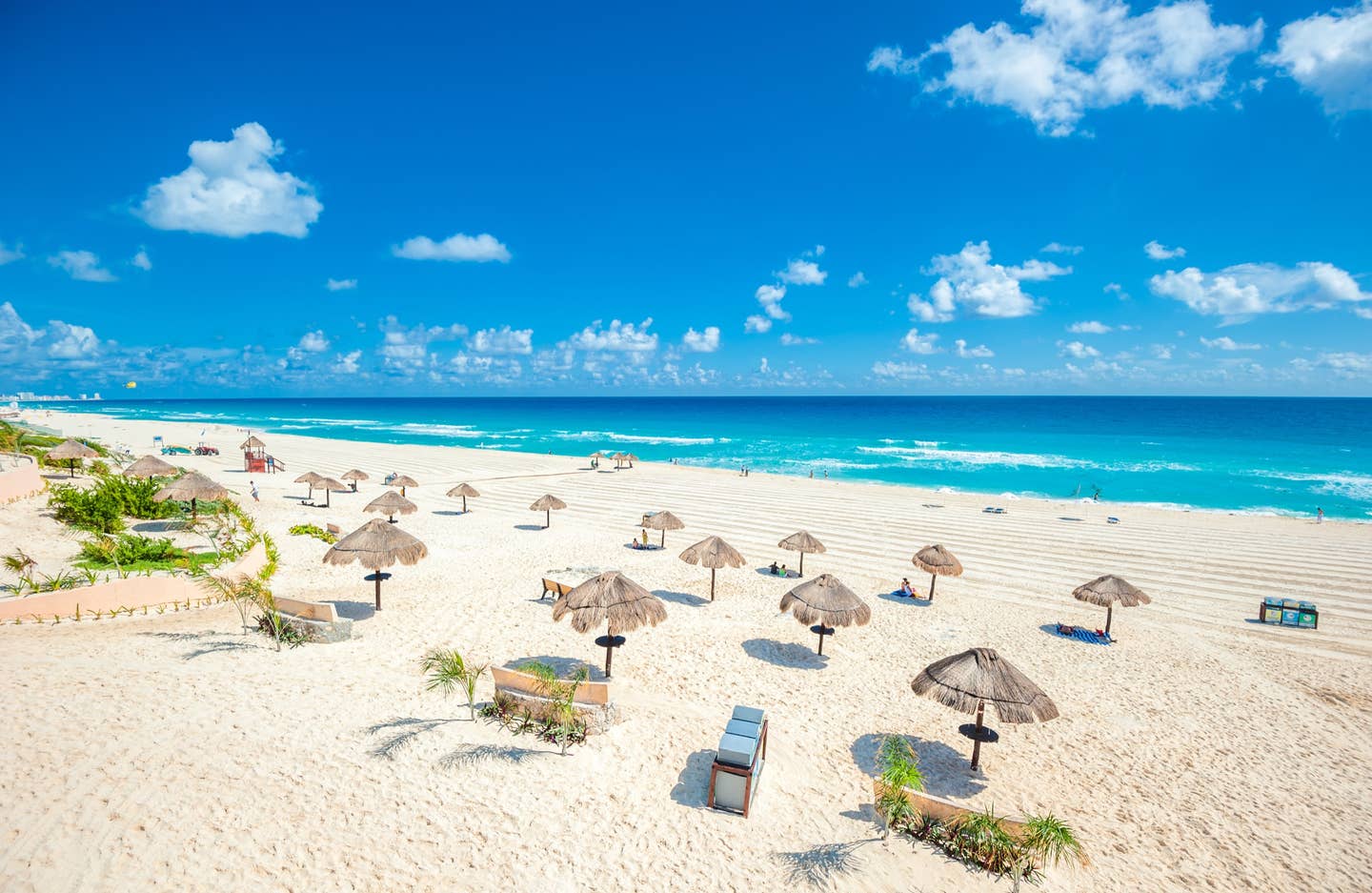Rundreisen Mexiko: der Strand von Cancun