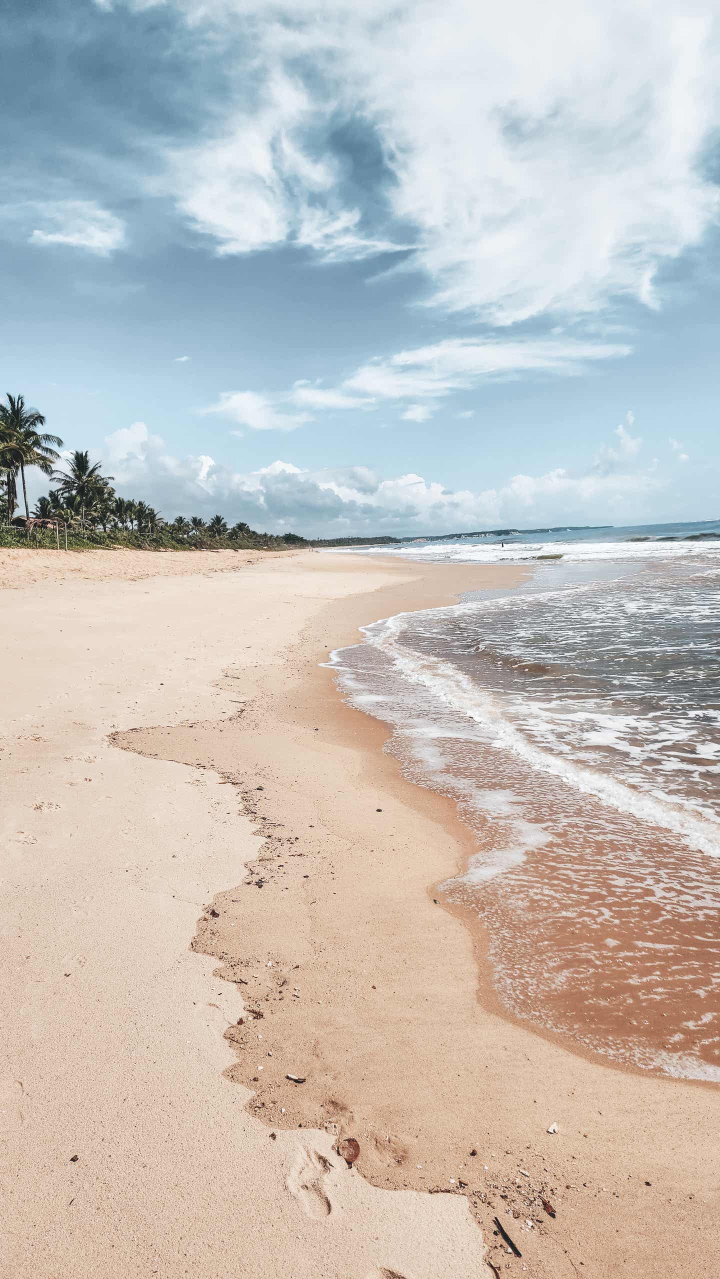 Caraiva Strand in Brasilien