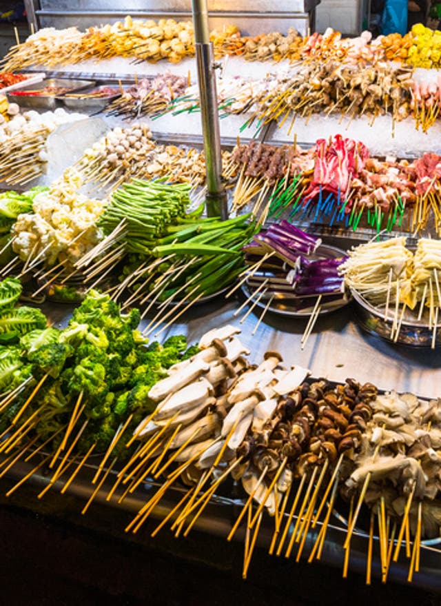 Essen in Bangkok Thailand Bangkok Streetfood