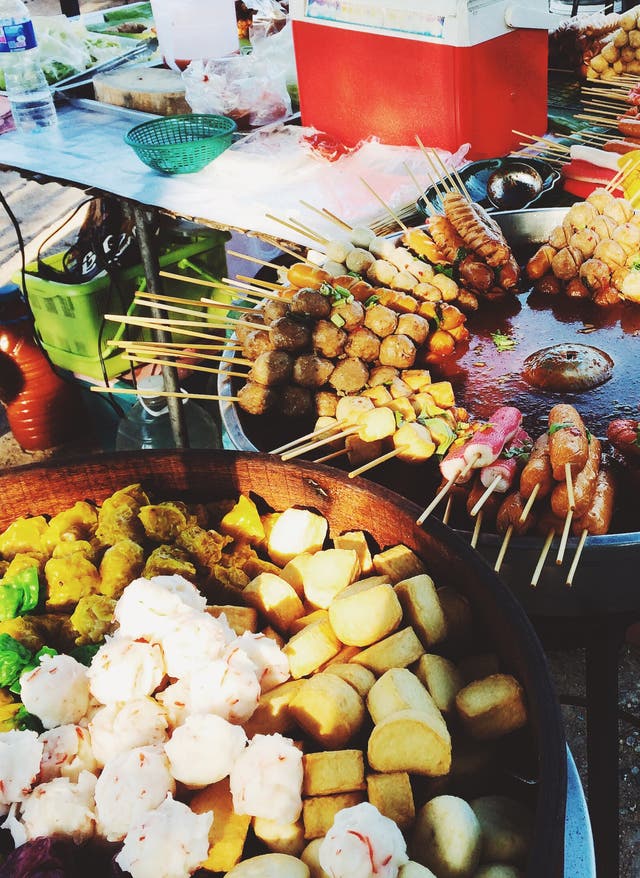 Essen in Thailand Thailand Food Market